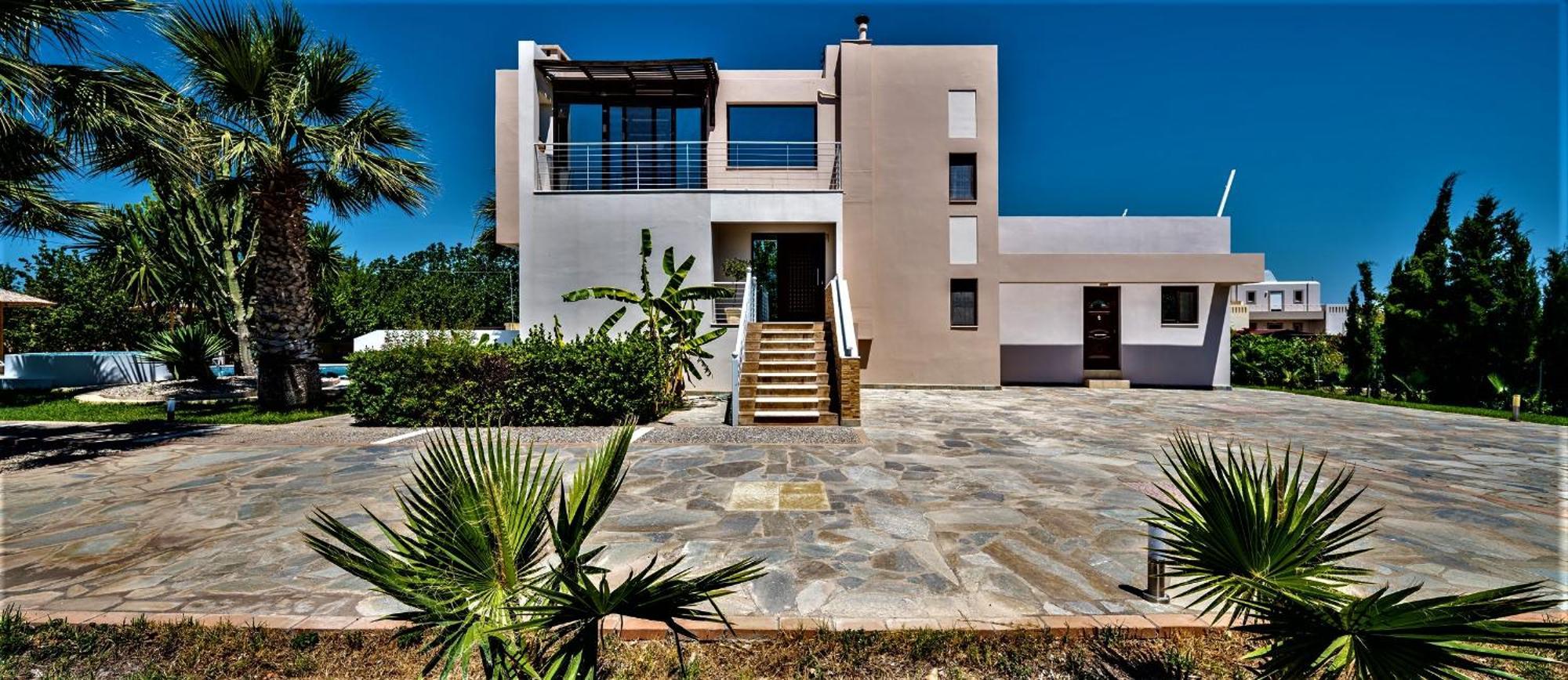 Xenos Villa 2 With A Private Pool,Near The Sea Tigkaki  Exterior photo